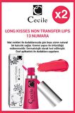 Cecile Dolgunlaştırıcı Nemlendirici Etkili Kalıcı Lip Gloss No:13 X2